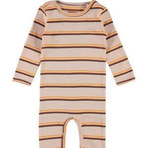 MOLO Baby Pink Striped Fenez Bodysuit - 6 months